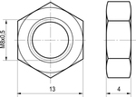 Габариты NUT A1